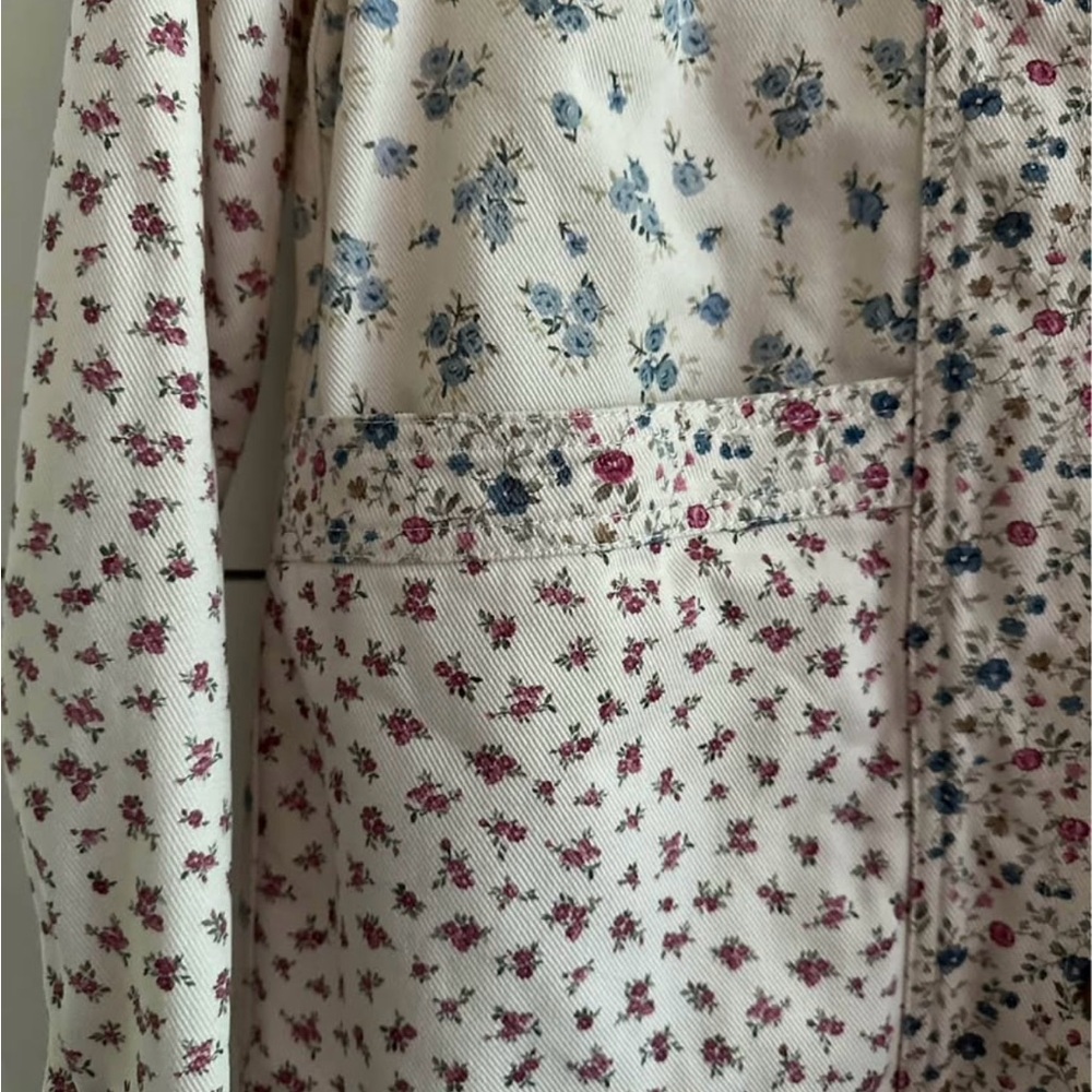 Sezane Spring Floral Chore Coat/Will Jacket - Picture 4 of 10